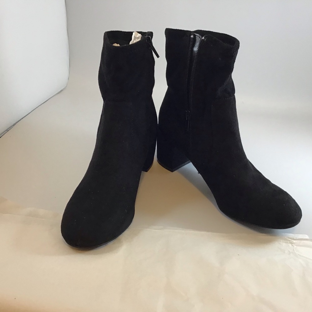 Wor women’s Carper booties with  block heel